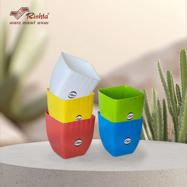 Rishta® Lavender Indoor Pot - Set of 5pc