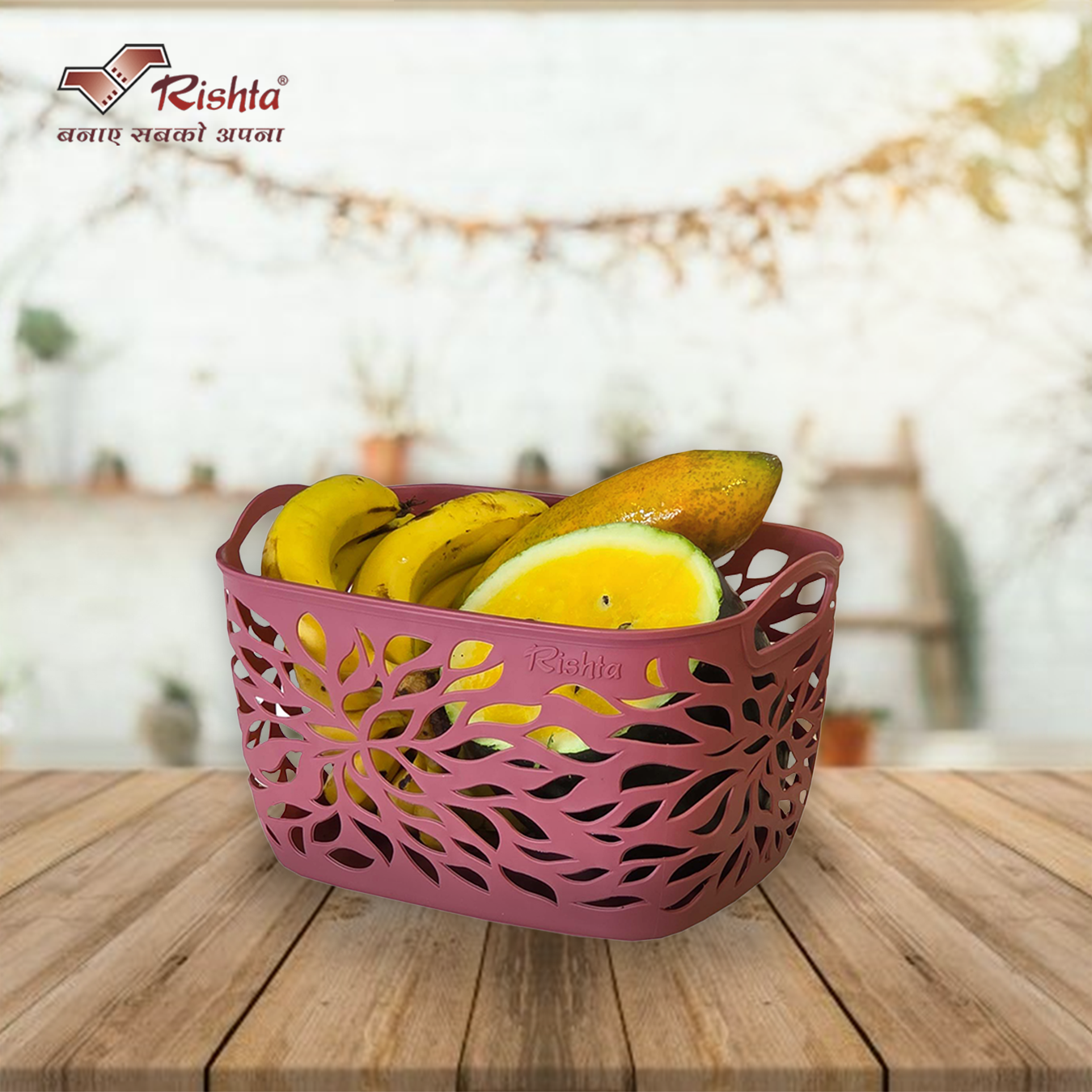 Rishta® Jovial Storage Basket Combo without Lid – Set of 3 - Image 3