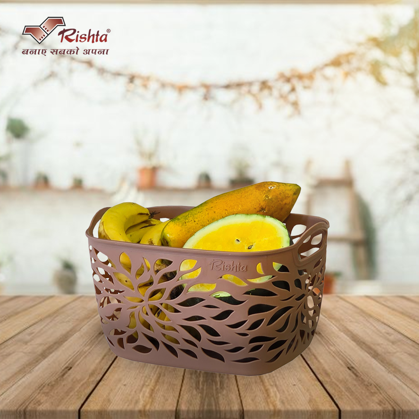 Rishta® Jovial Storage Basket Combo without Lid – Set of 3 - Image 2