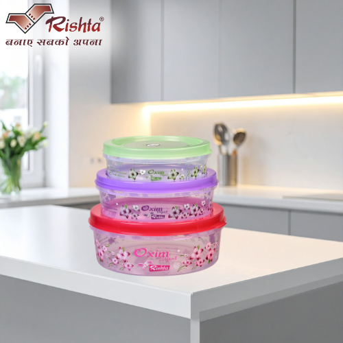 R Food Cache Elegant- 3 Pcs Set